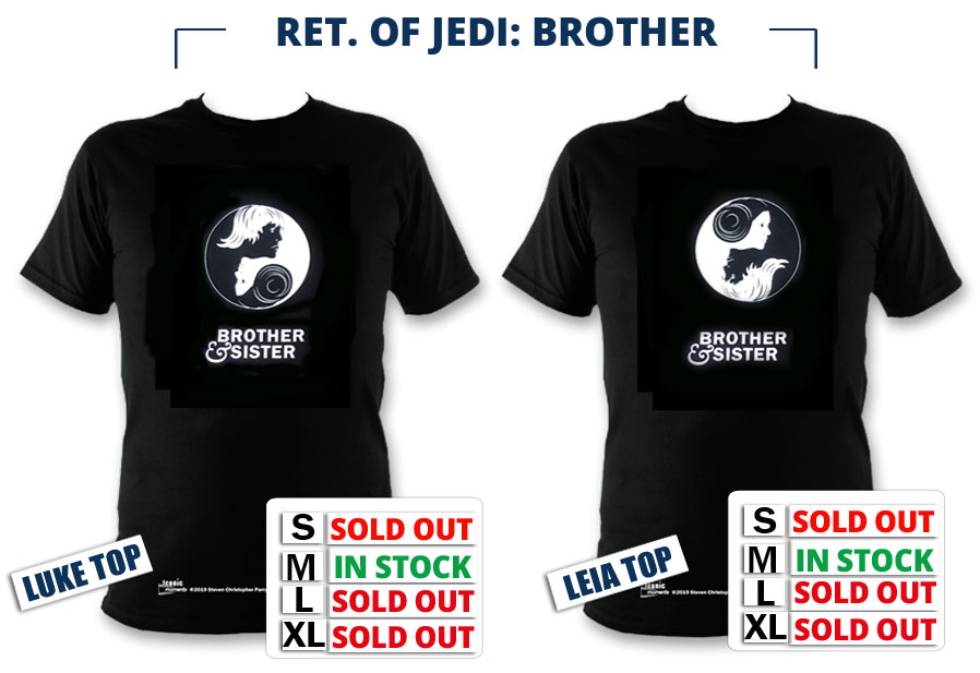 Return Of The Jedi Brother - Luke Top Leia Top T-Shirts £26.99
